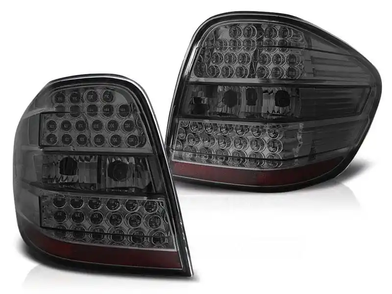 Retur ușor Set de stopuri LED de tuning potrivit pentru Mercedes M-Class W164 2005-2008, stânga și dreapta