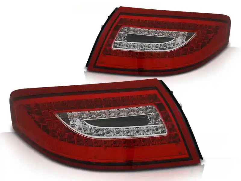 Set de stopuri LED de tuning potrivit pentru Porsche 911 996 1999-2004 roșu/alb, stânga și dreapta Preț redus