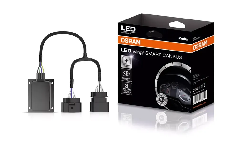 Nu rata Kit module Osram Smart Canbus pentru sistem LED H7, 12V