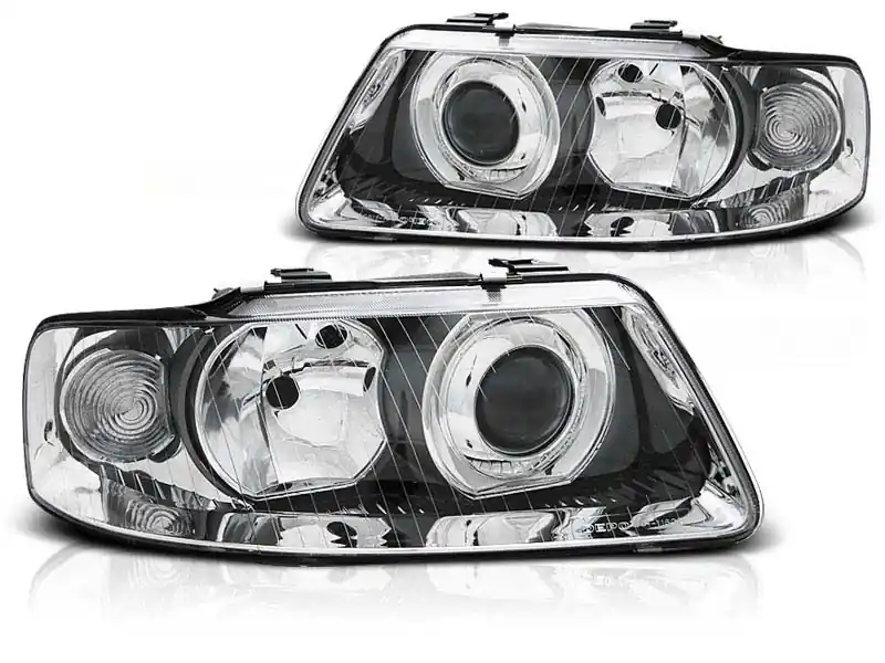 Mai ieftin Set de faruri de tuning cu lentile, potrivit pentru Audi A3 09.2000-05.2003, stânga și dreapta