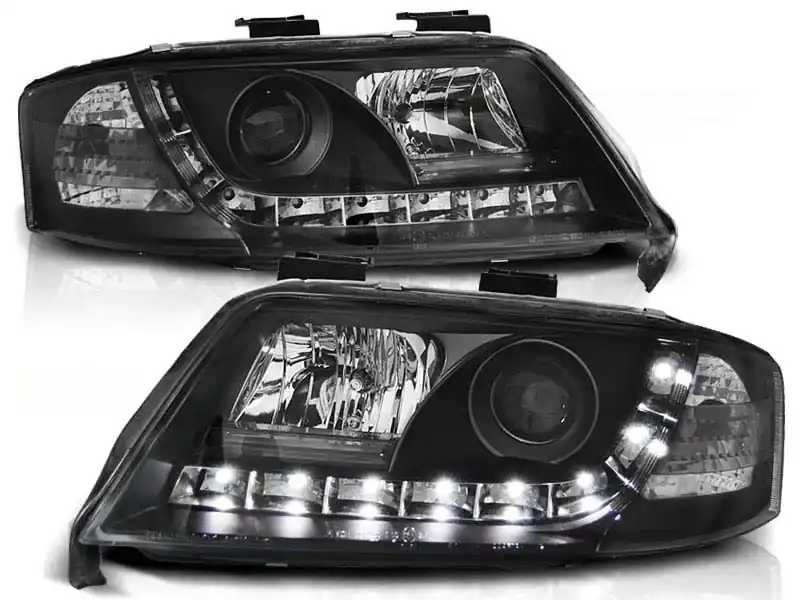 Set de faruri de tuning cu lumini LED potrivit pentru Audi A6 C5 05.1997-05.2001 sedan/combinate, stânga și dreapta Comandă acum