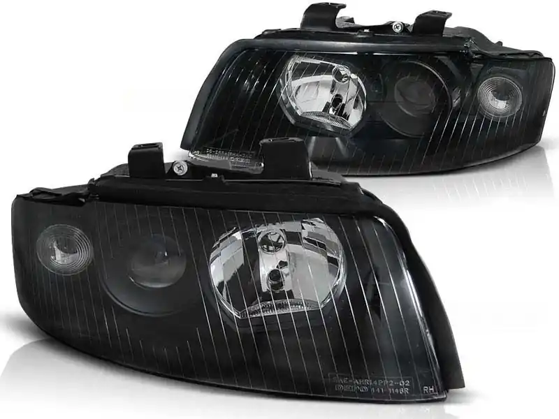 Retur gratuit Set de faruri de tuning cu lentile potrivit pentru Audi A4 B6 10.2000-10.2004 sedan/combinate, stânga și dreapta