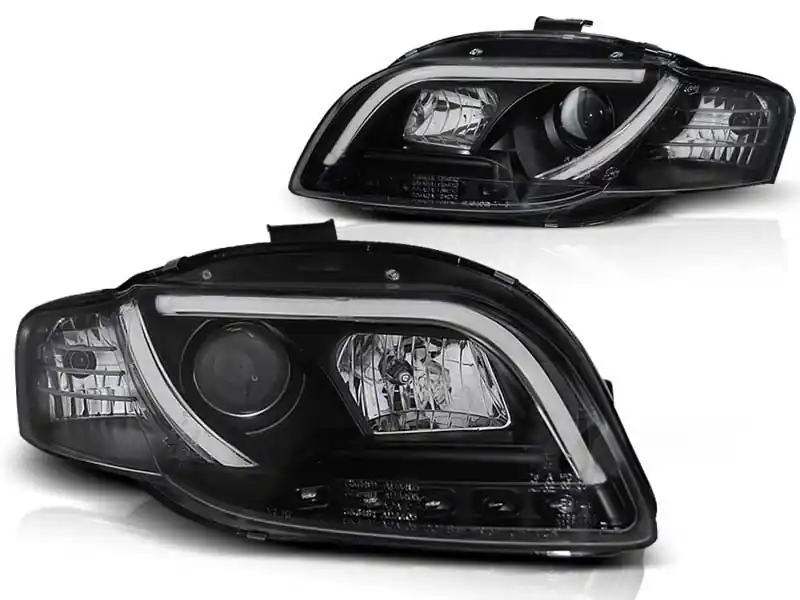 Kit de faruri tuning cu lumini LED potrivit pentru Audi A4 B7 11.2004-03.2008 sedan/combinație/cabriolet, stânga și dreapta Cel mai bun preț