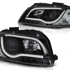 Super ofertă Kit de faruri tuning cu lumini LED potrivit pentru Audi A3 8P 05.2003-03.2008 3D/5D, stânga și dreapta