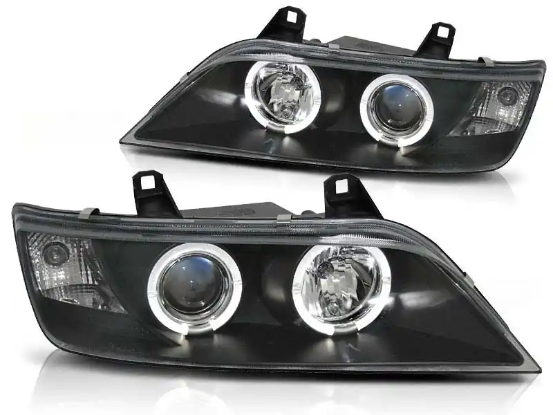 Kit de faruri tuning cu ochi de înger halogen, potrivit pentru BMW Z3 01.1996-2002 coupe / cabrio, stânga și dreapta Livrare rapidă
