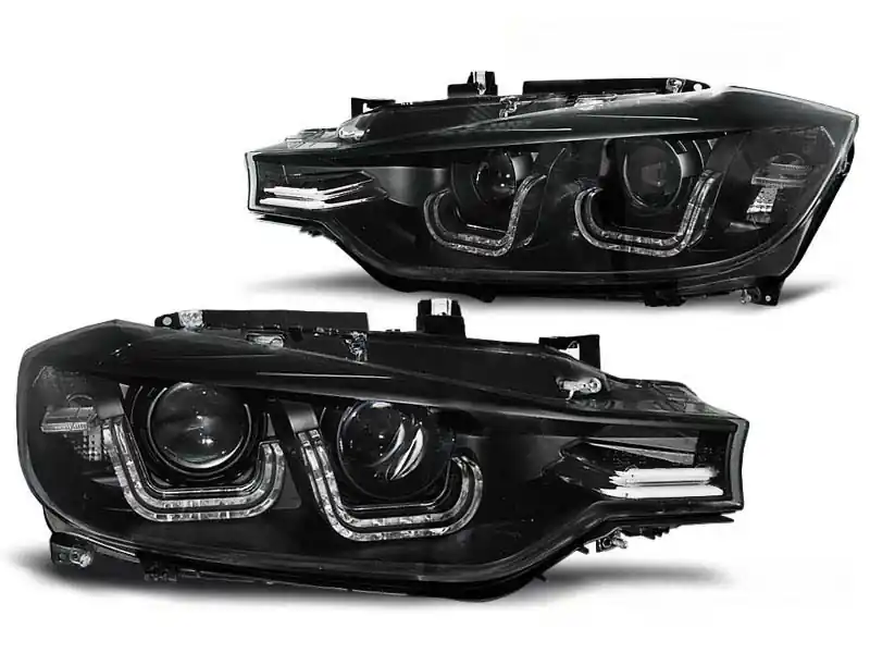 Kit de faruri de tuning cu lumini DRL reale, potrivit pentru BMW 3 F30/F31 10.2011, stânga și dreapta Reducere specială