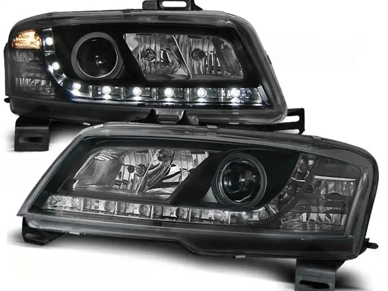 Retur gratuit Set de faruri tuning cu lumini LED potrivit pentru Fiat STILO 3D 10.2001-2008, stânga și dreapta