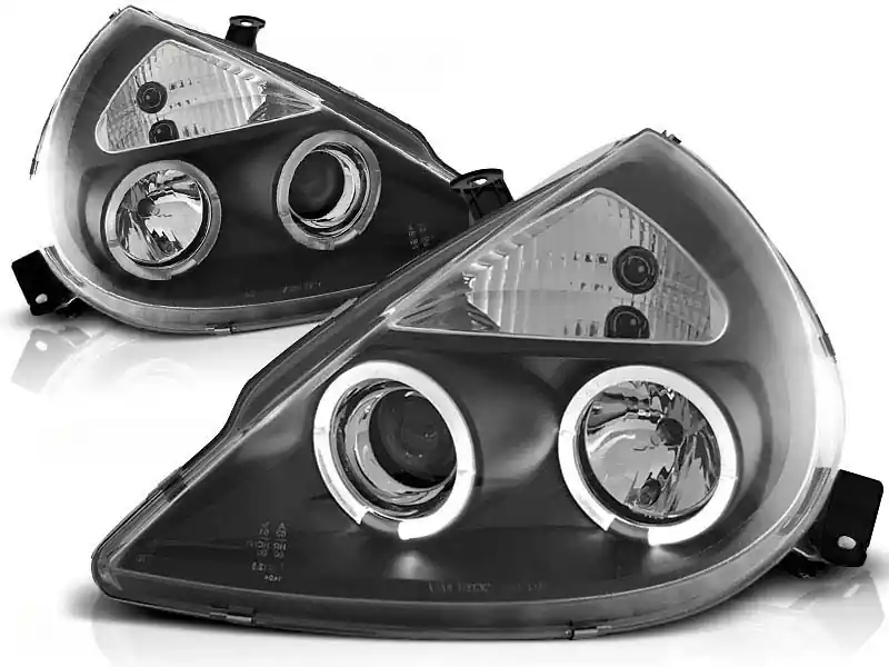 Set de faruri de tuning cu ochi de înger halogen potrivit pentru Ford KA 11.1996-2008, stânga și dreapta Cumpără online