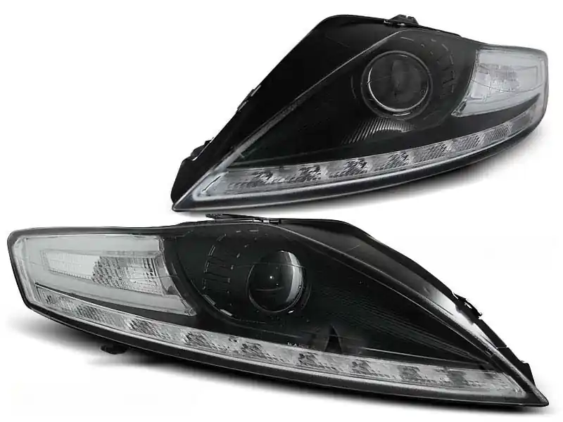Chilipir Set de faruri tuning cu lumini LED potrivit pentru Ford MONDEO 07.2007-11.2010, stânga și dreapta
