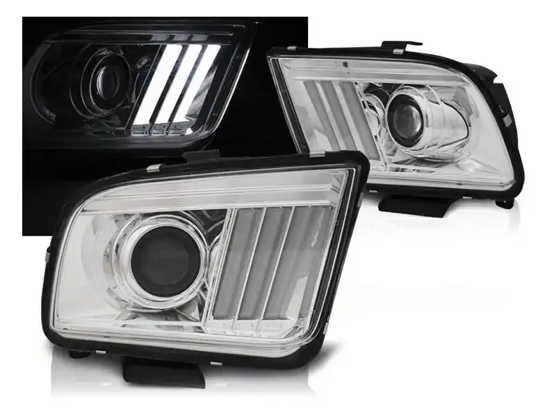 FARURI TUNING POTRIVITE PENTRU FORD MUSTANG 04-09 TUBE LIGHT CU X Ofertă limitată