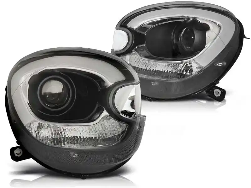 Set de faruri de tuning cu lumini LED potrivit pentru MINI COOPER R60 COUNTRYMAN 2010-2014, stânga și dreapta Reducere extra
