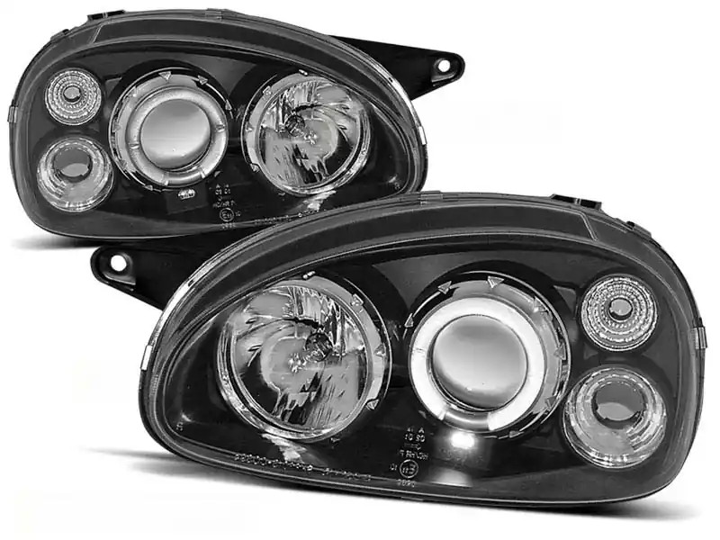 Set de faruri tuning potrivit pentru OPEL CORSA B 02.1993-10.2000, stânga și dreapta Reducere extra