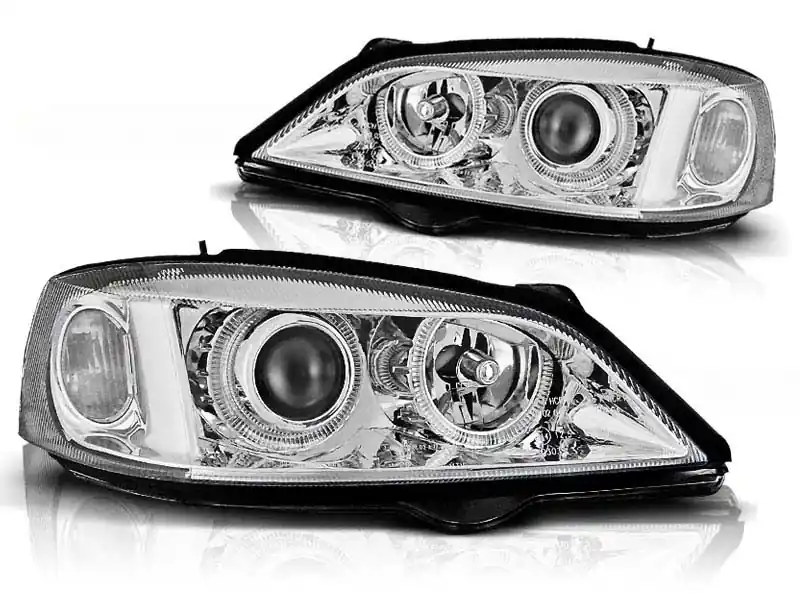 Set de faruri tuning potrivit pentru OPEL ASTRA G 09.1997-02.2004, stânga și dreapta Ofertă exclusivă
