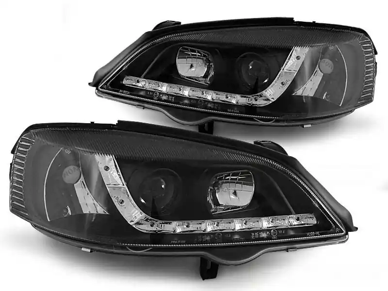 Premium Set de faruri tuning potrivit pentru OPEL ASTRA G 09.1997-02.2004, stânga și dreapta