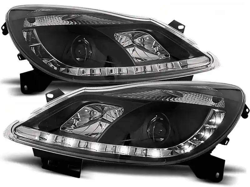 Ofertă exclusivă Set de faruri de tuning potrivit pentru OPEL CORSA D după 04.2006, stânga și dreapta