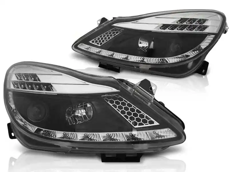 Set de faruri de tuning potrivit pentru OPEL CORSA D 04.2006-2011, stânga și dreapta Noutate