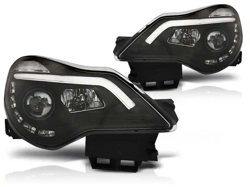 Chilipir Set de faruri de tuning potrivit pentru OPEL CORSA D 2011-2014, stânga și dreapta
