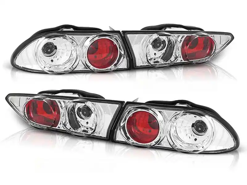 Preț redus Set de stopuri tuning potrivit pentru Alfa Romeo 156 10.1997-06.2003 sedan/combinate cu bază cromată, stânga și dreapta