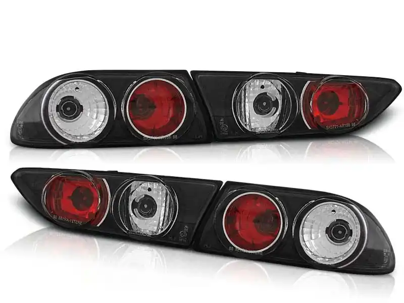 Comandă acum Set de stopuri tuning potrivit pentru Alfa Romeo 156 10.1997-06.2003 sedan/combinate cu bază neagră, stânga și dreapta