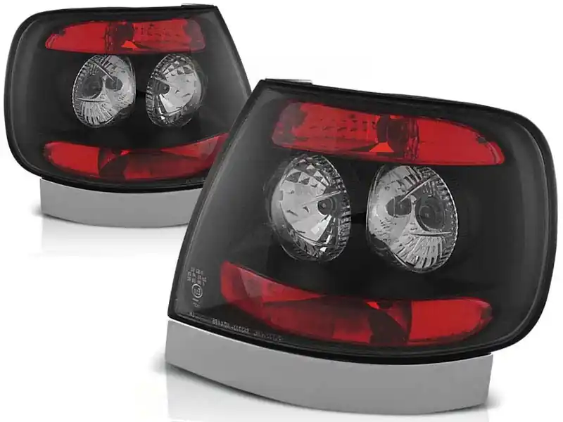 Set de stopuri tuning potrivite pentru Audi A4 11.1994-09.2000 sedan cu bază neagră, stânga și dreapta Preț promoțional