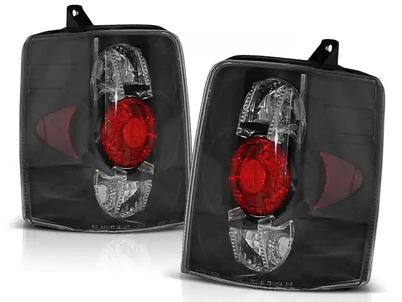 Preț promoțional Set de stopuri tuning potrivit pentru Jeep Grand Cherokee ZJ 1993-1999 cu bază neagră, stânga și dreapta