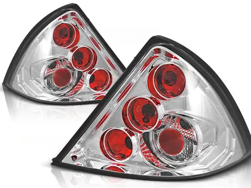 Set de stopuri tuning potrivit pentru Ford MONDEO MK3 09.2000-2007 Liftback cu bază cromată, stânga și dreapta Doar azi