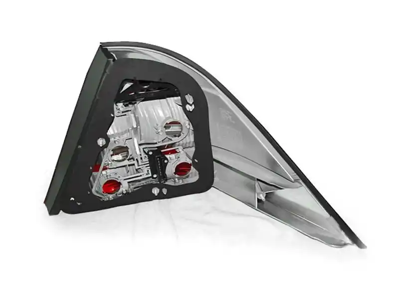 Livrare gratuită Set de stopuri tuning potrivit pentru Mercedes S-Class W220 1998-2005 cu bază roșie și albă, stânga și dreapta