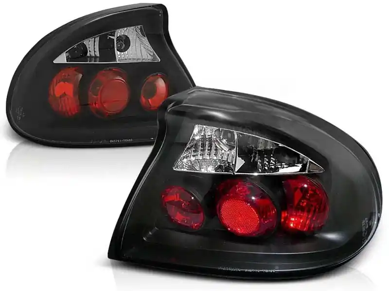 Set de stopuri de tuning potrivit pentru Opel TIGRA 09.1994-12.2000 cu bază neagră, stânga și dreapta Ofertă limitată
