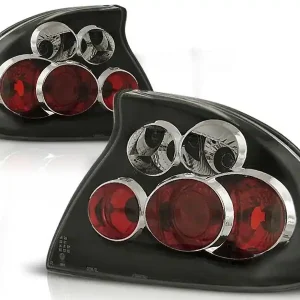 Super ofertă Set de stopuri tuning potrivit pentru Opel TIGRA 09.1994-12.2000 cu bază neagră, stânga și dreapta