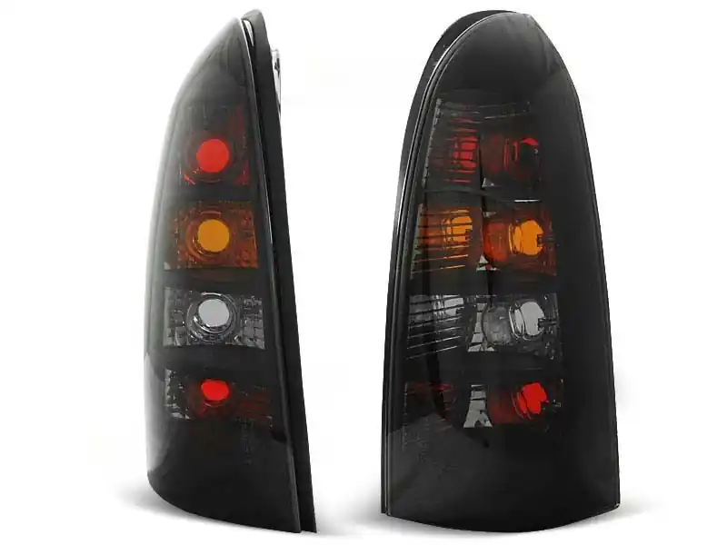 Set de stopuri tuning potrivit pentru Opel ASTRA G 09.1997-02.2004 break cu bază neagră, stânga și dreapta Preț mic