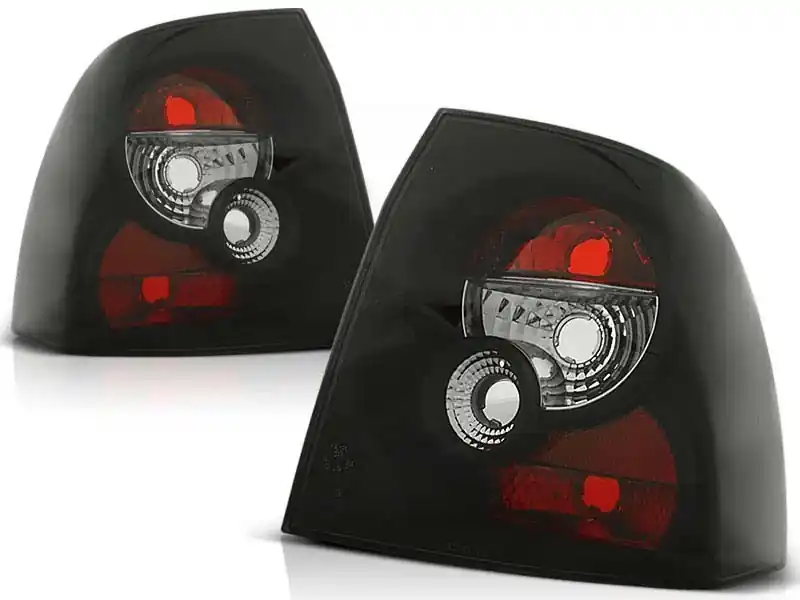 Doar azi Set de stopuri tuning potrivit pentru Opel VECTRA B 1999-03.2002 sedan/hatchback cu bază neagră, stânga și dreapta
