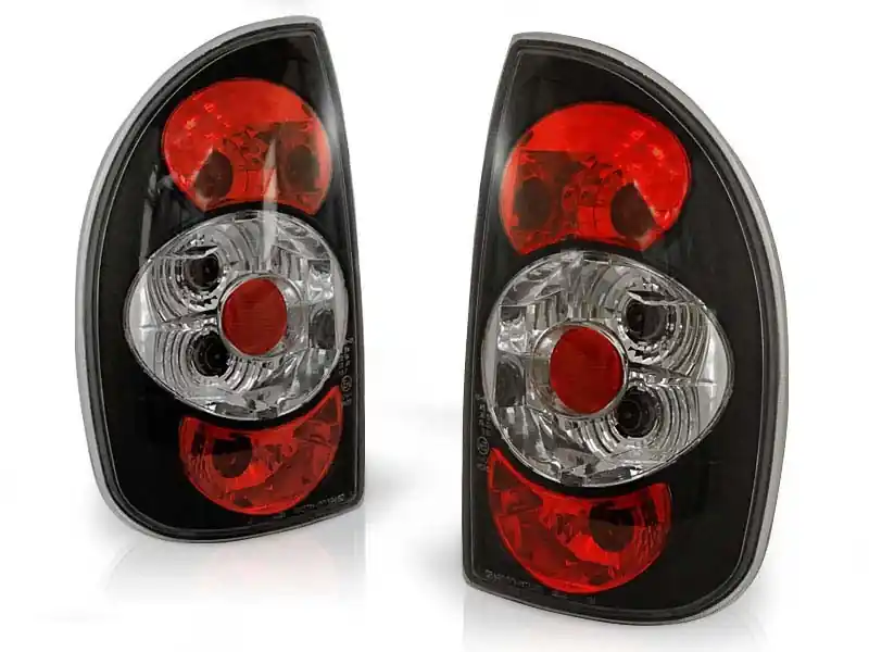 Nu rata Set de stopuri tuning potrivit pentru Opel CORSA B 02.1993-10.2000 5 uși cu bază neagră, stânga și dreapta