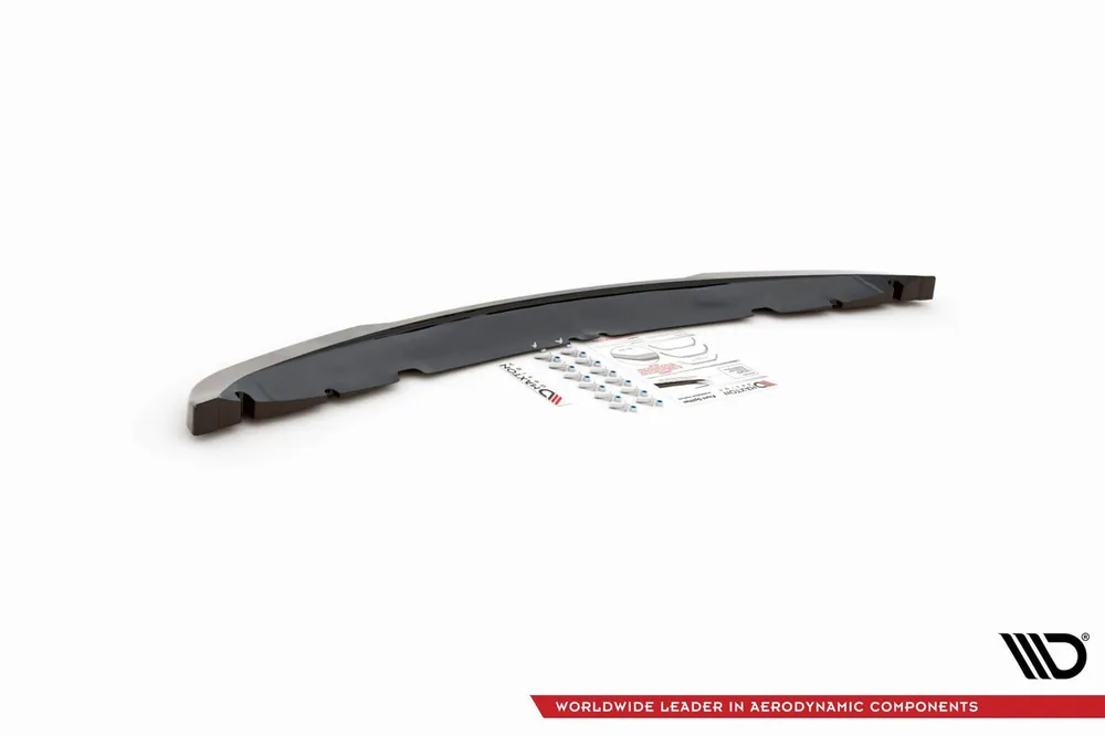 Preț mic Spoiler Maxton Design potrivit pentru bara din față a Mini Cooper, One R50 2001-2006, negru mat