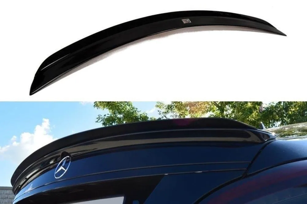 Vezi acum Spoiler Maxton Design Tip A Design potrivit pentru Mercedes CLS C218 2011-2014, negru mat