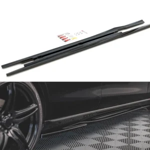 Adăugiri Maxton Design potrivite pentru Mercedes E-Class W213 2016-2021, lac negru Premium