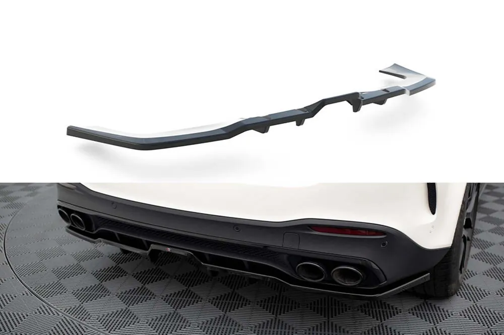 Popular Splitter spate potrivit pentru Mercedes-A Design GLE 53 / 63 W167 / W167 Facelift 2019-2023, negru lucios