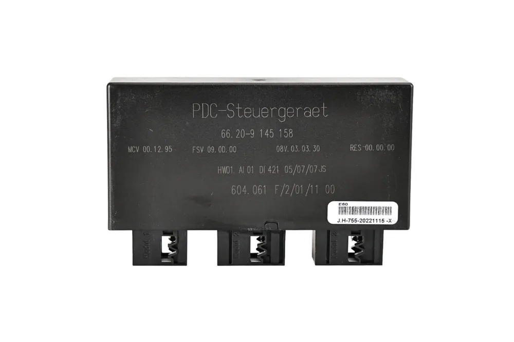 Unitate de control 66209145158 pentru sistemul de senzori de parcare potrivit pentru BMW Seria 5 E60, E61 2003-2010, Seria 6 E63, E64 2004-2011, Seria 7 E65, E66 2002-2008, X5 E70 2007-2010, X6 E71 20 Cumpără acum