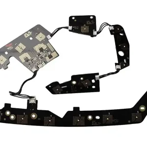 Super ofertă Set de plăci drepte B0008142-C potrivit pentru module DRL pe Jeep Grand Cherokee WK2 2014-2018