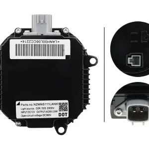 Ballast M-tech D2S/D2R NZMNS111LANA potrivit pentru Nissan 350Z Coupe 2003-2009, 350ZR Roadster 2003-2009, Infiniti QX, FX, M, EX, Q și G Retur ușor
