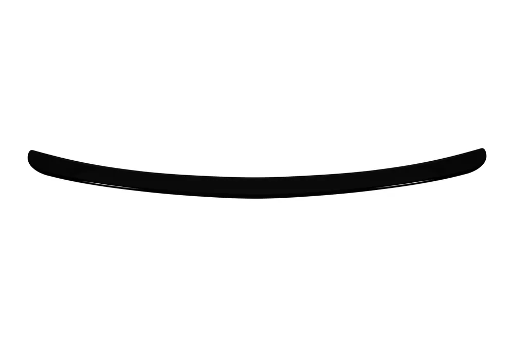 Cumpărături sigure Spoiler tip A Design pentru portbagaj, potrivit pentru Mercedes E-Class W211 2002-2009, lac negru