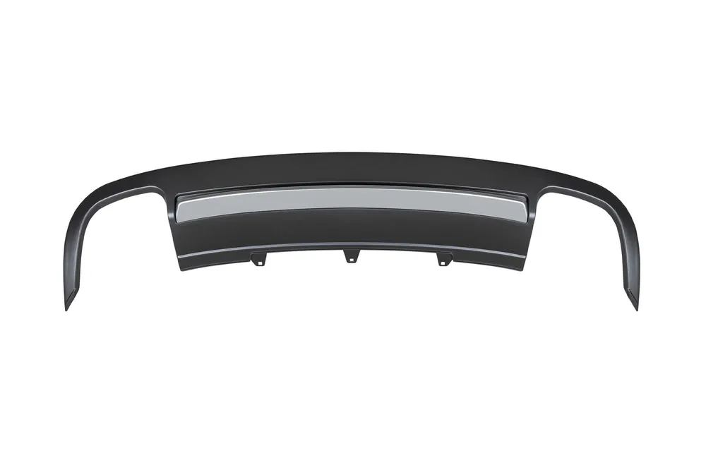 Cumpără acum Difuzor tip S5 potrivit pentru bara spate standard a Audi A5 Sportback 4 uși 2009-2011 -oo–oo-