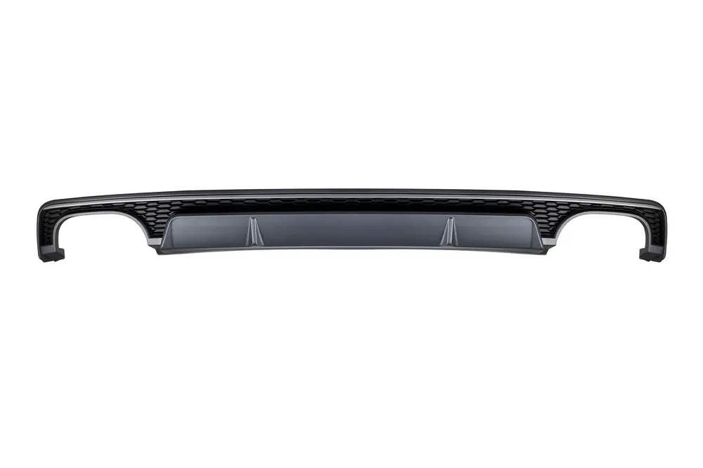Difuzor tip S7 potrivit pentru bara S-line din spate a Audi A7 Sportback 2016-2018 -oo–oo- Ieftin