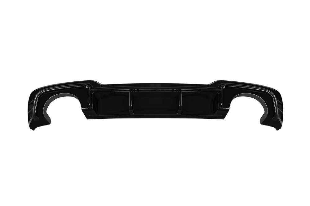 Difuzor tip RS3 potrivit pentru bara S-line din spate pe Audi A3 Sportback 2017-2020 -o–o- Cumpărături sigure
