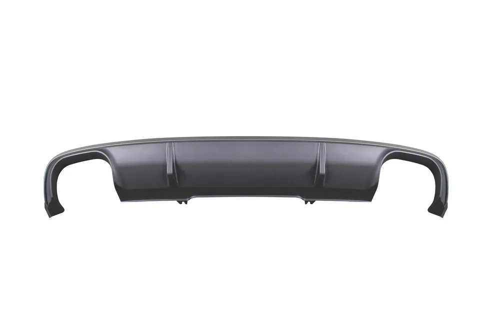Bestseller Difuzor tip S4 potrivit pentru bara spate standard a Audi A4 B9 sedan, break 2015-2019 -oo–oo-