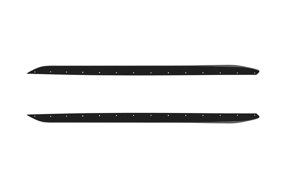 Preț mic M Performance Design Design trim potrivit pentru M praguri laterale pe BMW Seria 3 G20 după 2019, lac negru