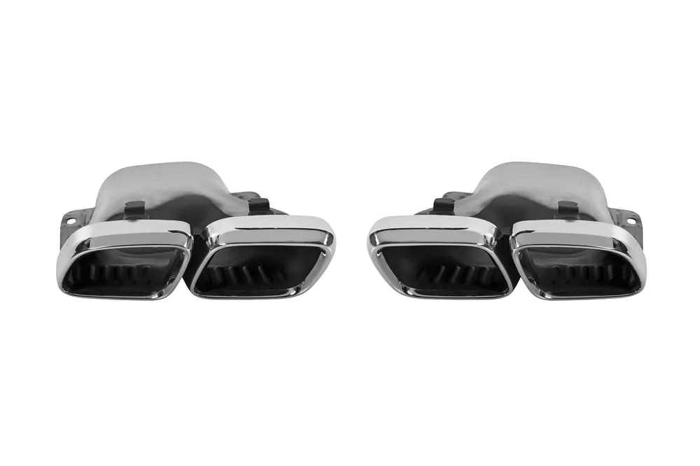 Popular Set de capace cromate tip A Design potrivit pentru Mercedes Clasa C W205, C205, S205, A205 după 2019, GLC X253. GLC Coupe X253 după 2015.