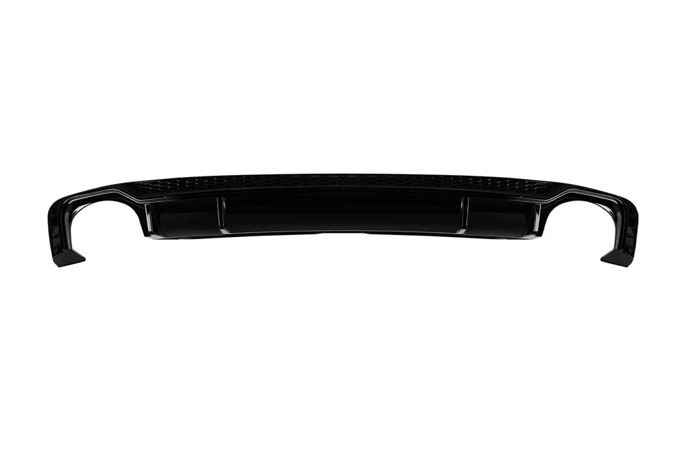 Discount Difuzor tip RS5 potrivit pentru bara S-line din spate a Audi A5 Sportback, Coupe, Cabrio 2016-2020 -O–O-