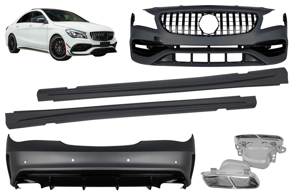 Un pachet de design potrivit pentru Mercedes CLA W117 2016-2018 Reducere specială