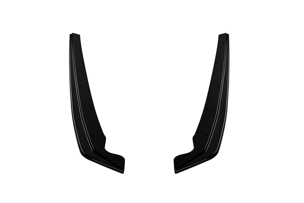 Extensii pentru lateralele bara spate, potrivite pentru BMW Seria 5 G30, G38 2018-2022, negru lucios Cel mai bun preț