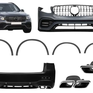 Un pachet de design tip GLC63 potrivit pentru Mercedes GLC SUV X253 2016-2019 Comandă acum